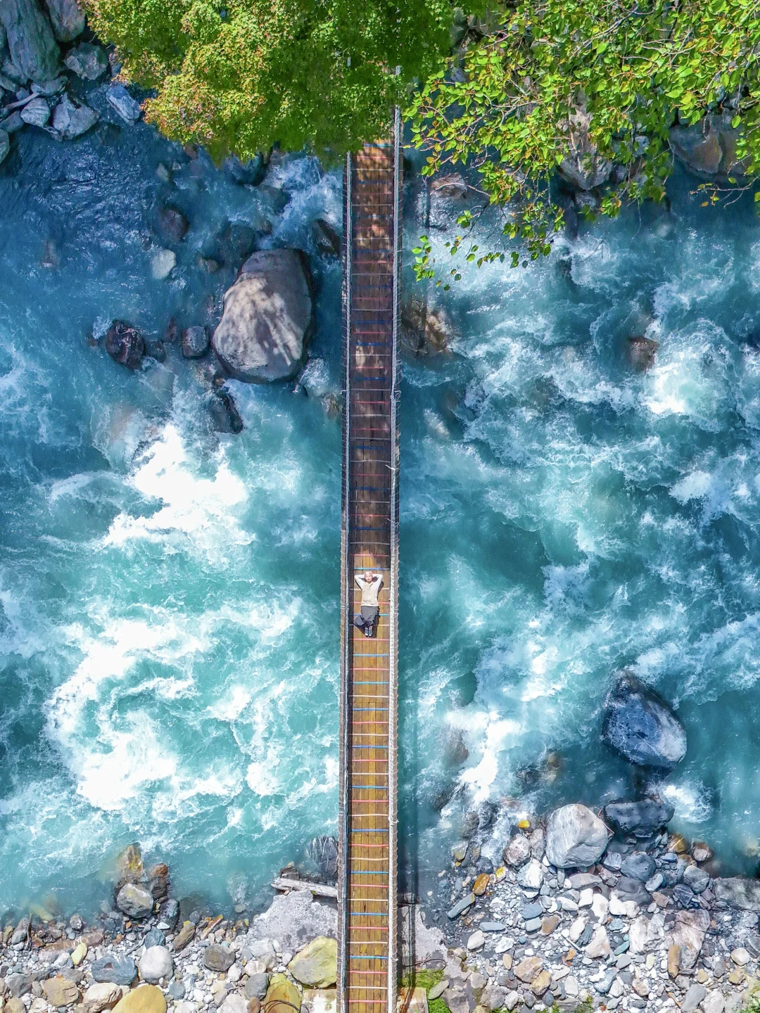 为了这18张图，我特意来了趟喇叭河！附机位