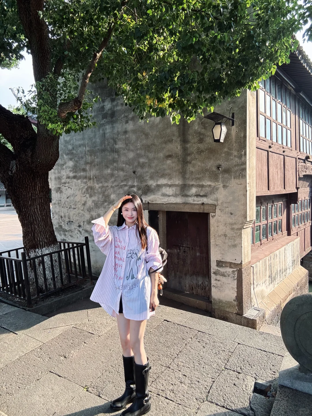 在乌镇拍的一些照片🍂（穿搭合集篇）