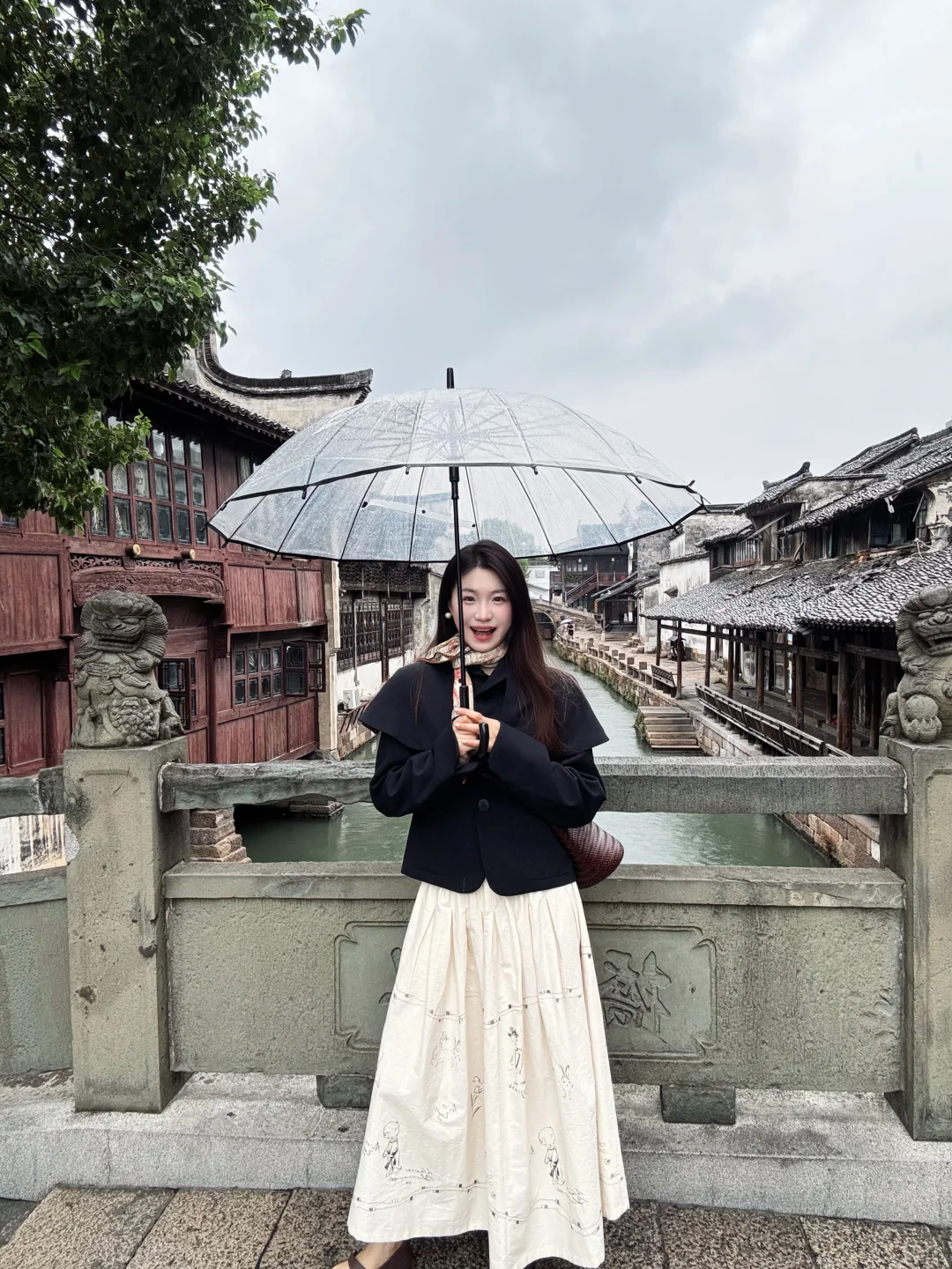 在乌镇拍的一些照片🍂（穿搭合集篇）