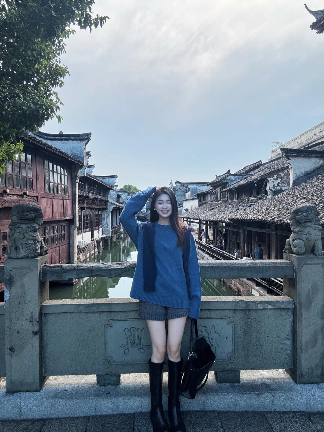 在乌镇拍的一些照片🍂（穿搭合集篇）