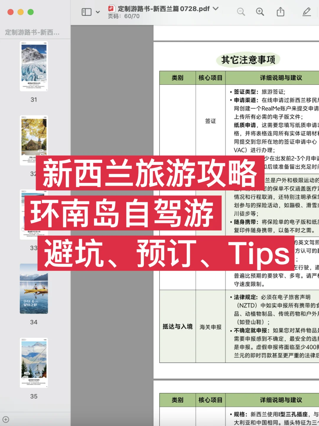 紫人做的新西兰旅游攻略❗️环南岛一篇通关