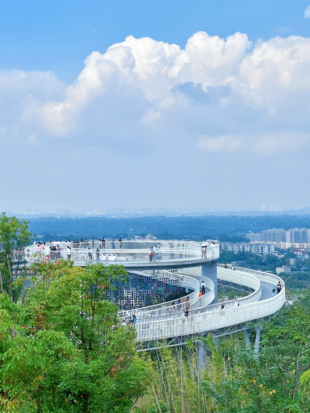 公交直达！成都惟一！免费绝美的空中徒步路线
