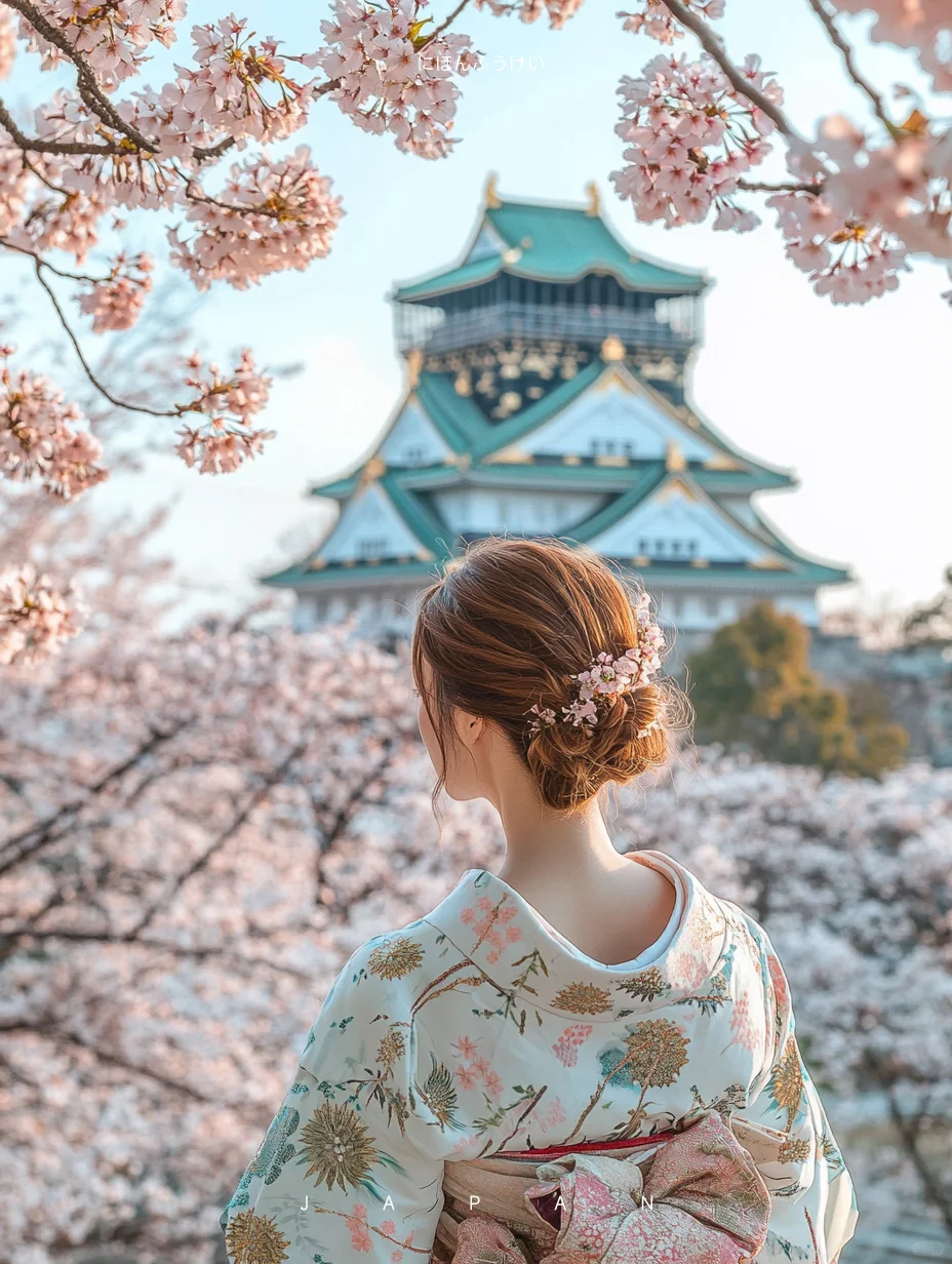 🎀青春必打卡！大阪城公园的樱花盛宴来袭