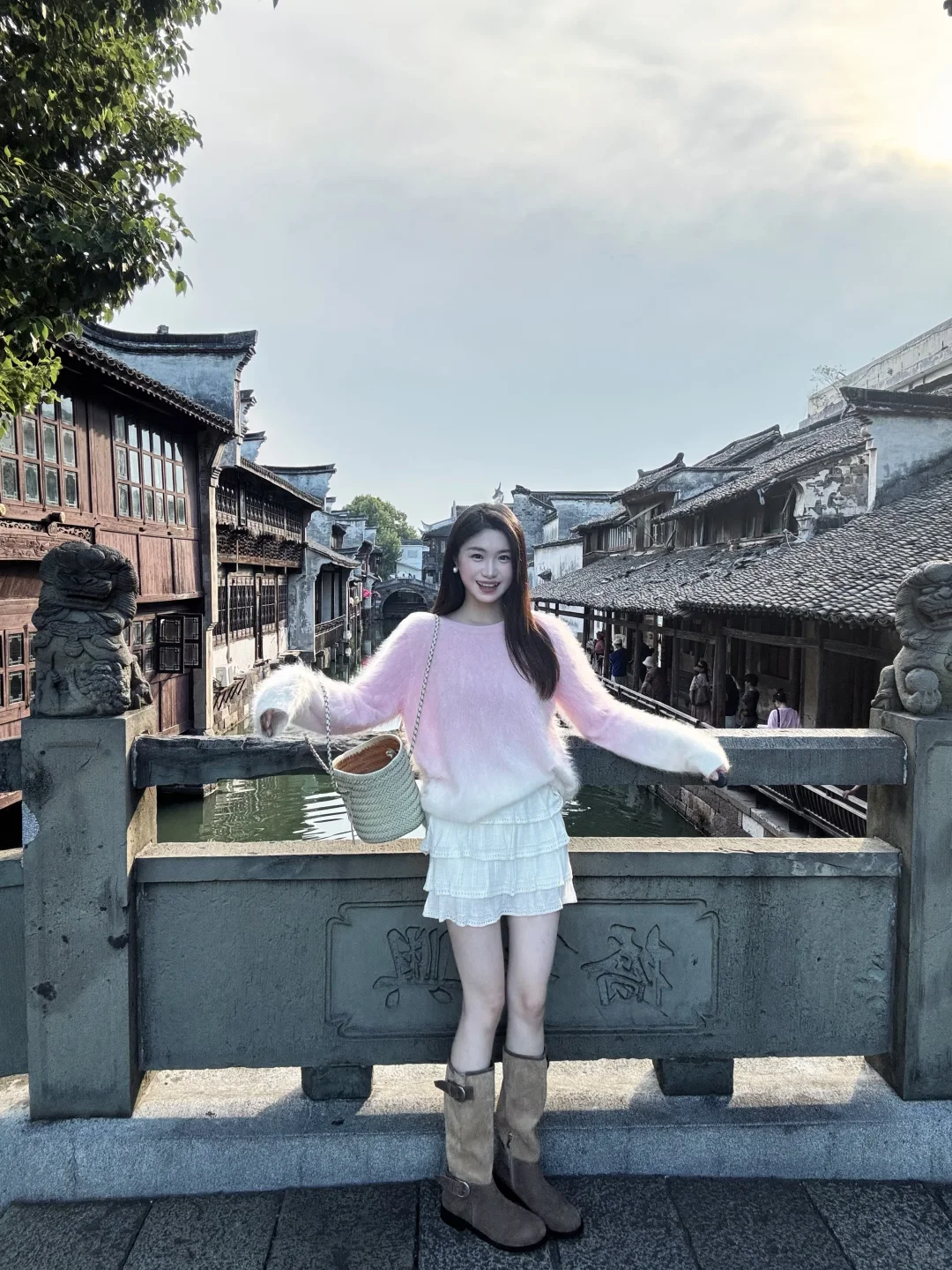 在乌镇拍的一些照片🍂（穿搭合集篇）