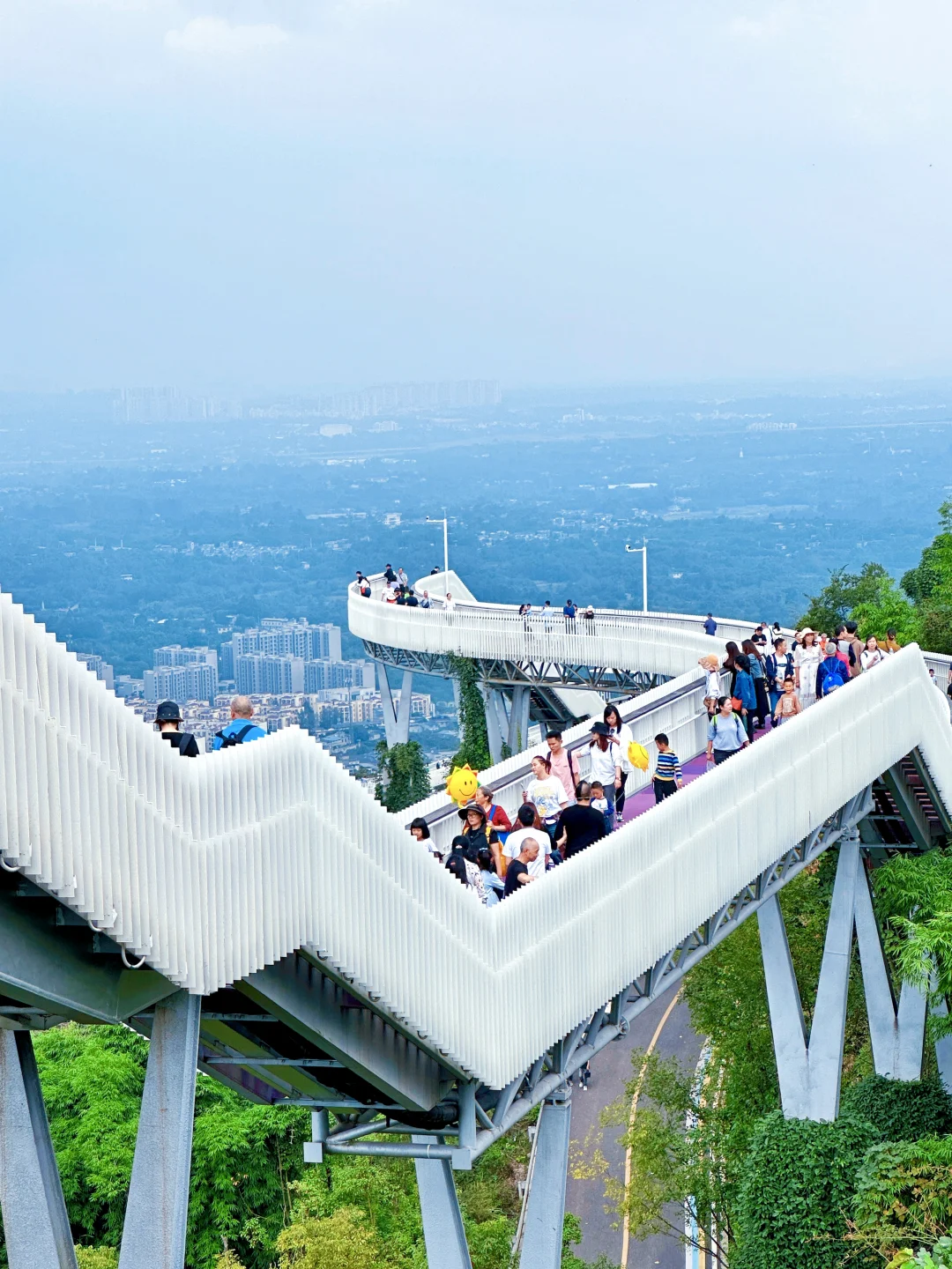 公交直达！成都惟一！免费绝美的空中徒步路线