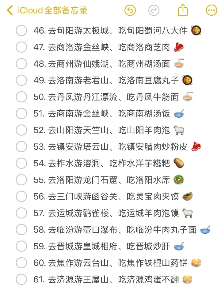 西安周末出逃可去的100个城市✈️