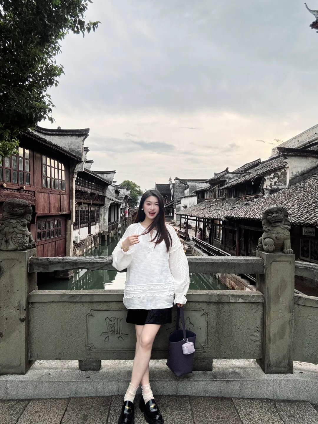 在乌镇拍的一些照片🍂（穿搭合集篇）