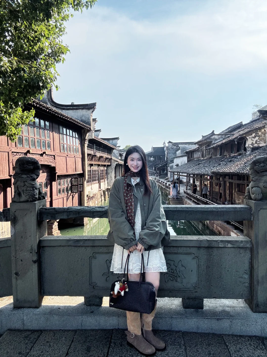 在乌镇拍的一些照片🍂（穿搭合集篇）