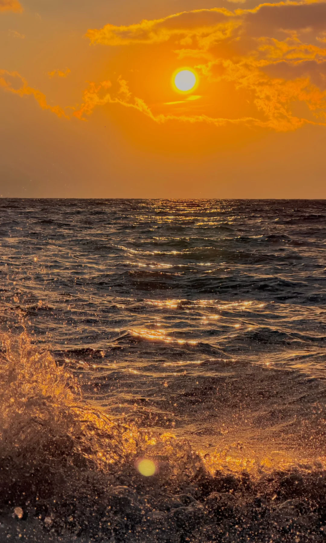 10.5实况，赛里木湖世纪日落杀疯了！！！！！！！！！