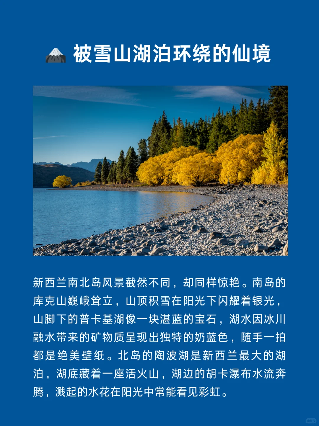 每天认识一个国家 | 新西兰🇳🇿