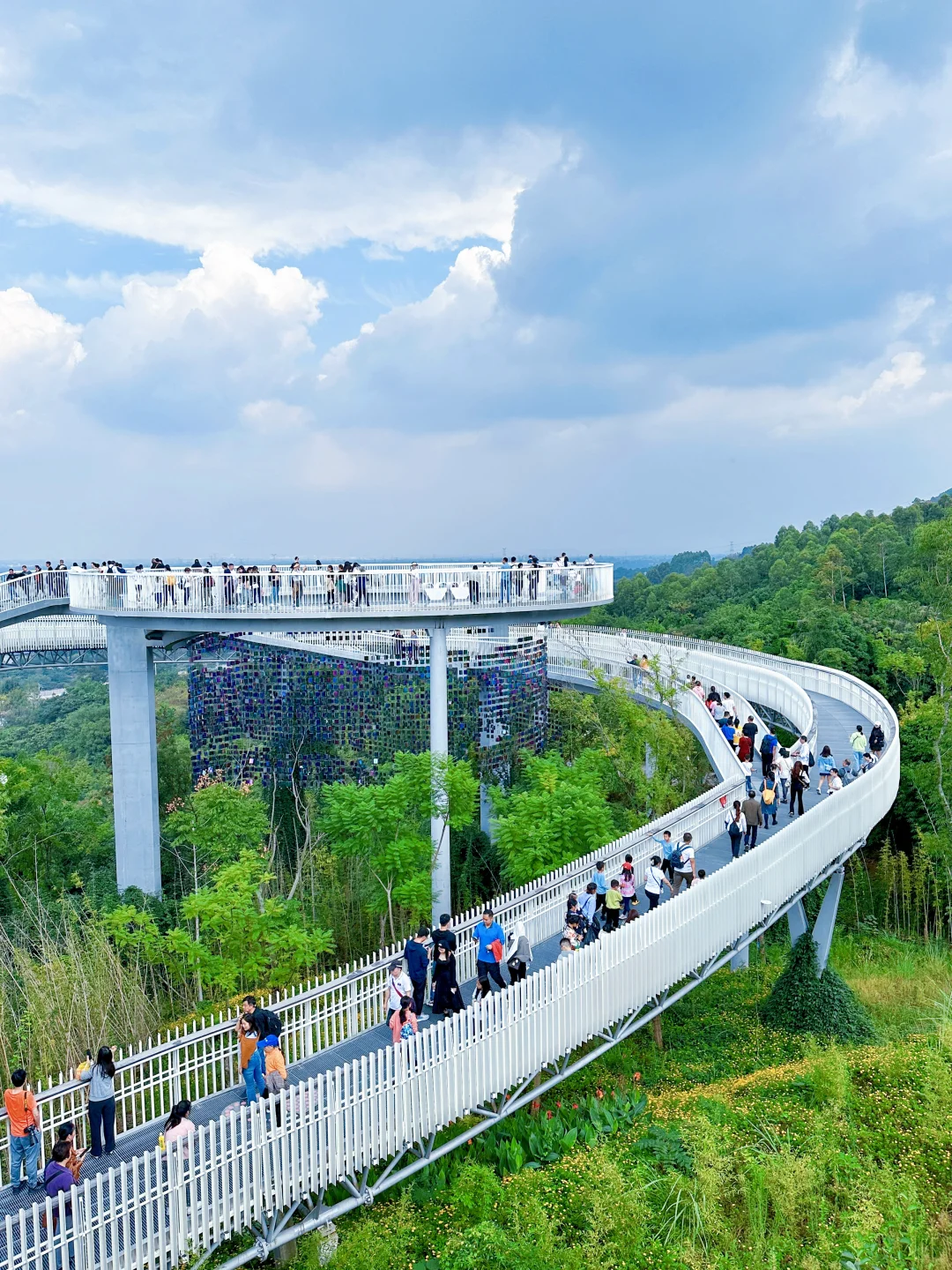 公交直达！成都惟一！免费绝美的空中徒步路线