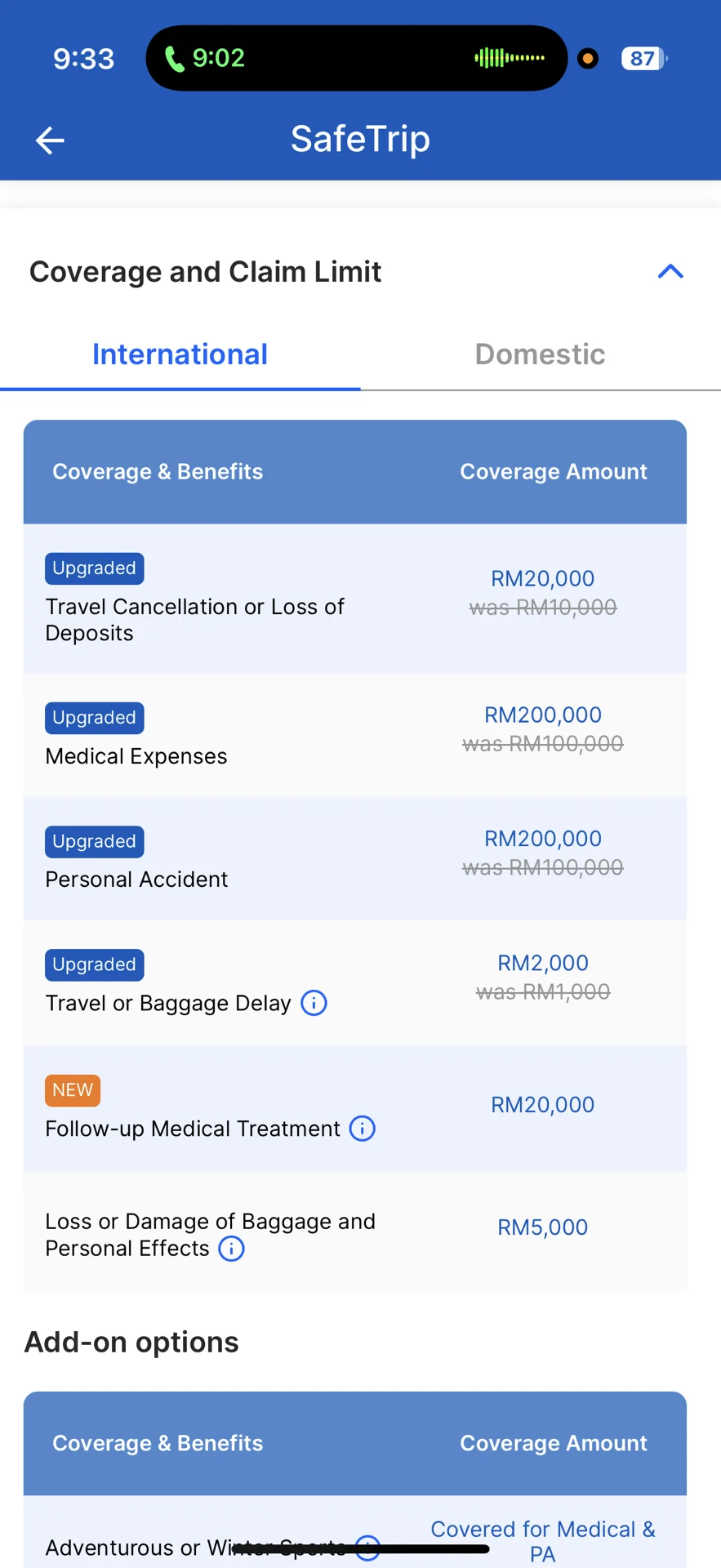 ‼️比较各家Travel Insurance