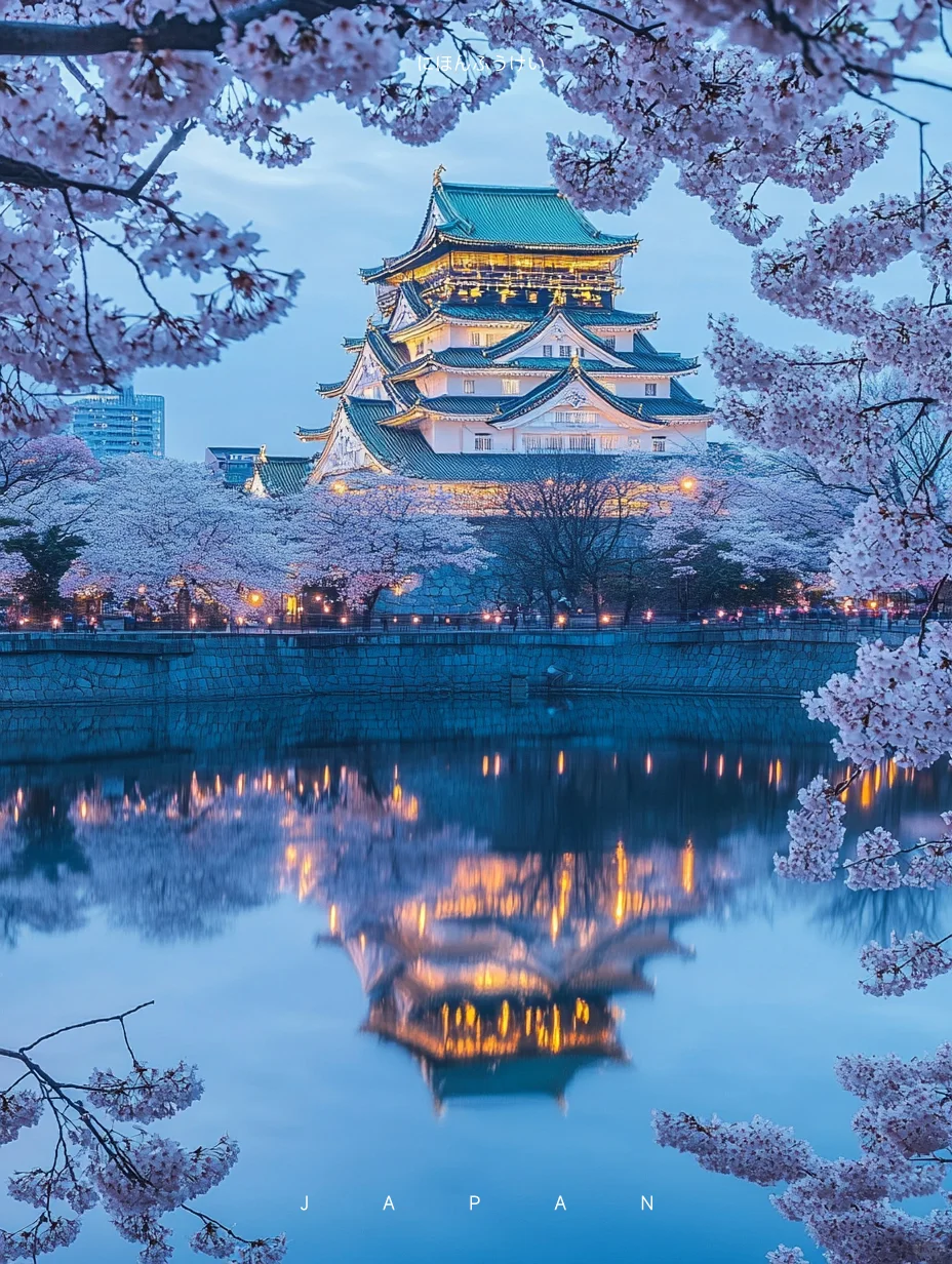 🎀青春必打卡！大阪城公园的樱花盛宴来袭