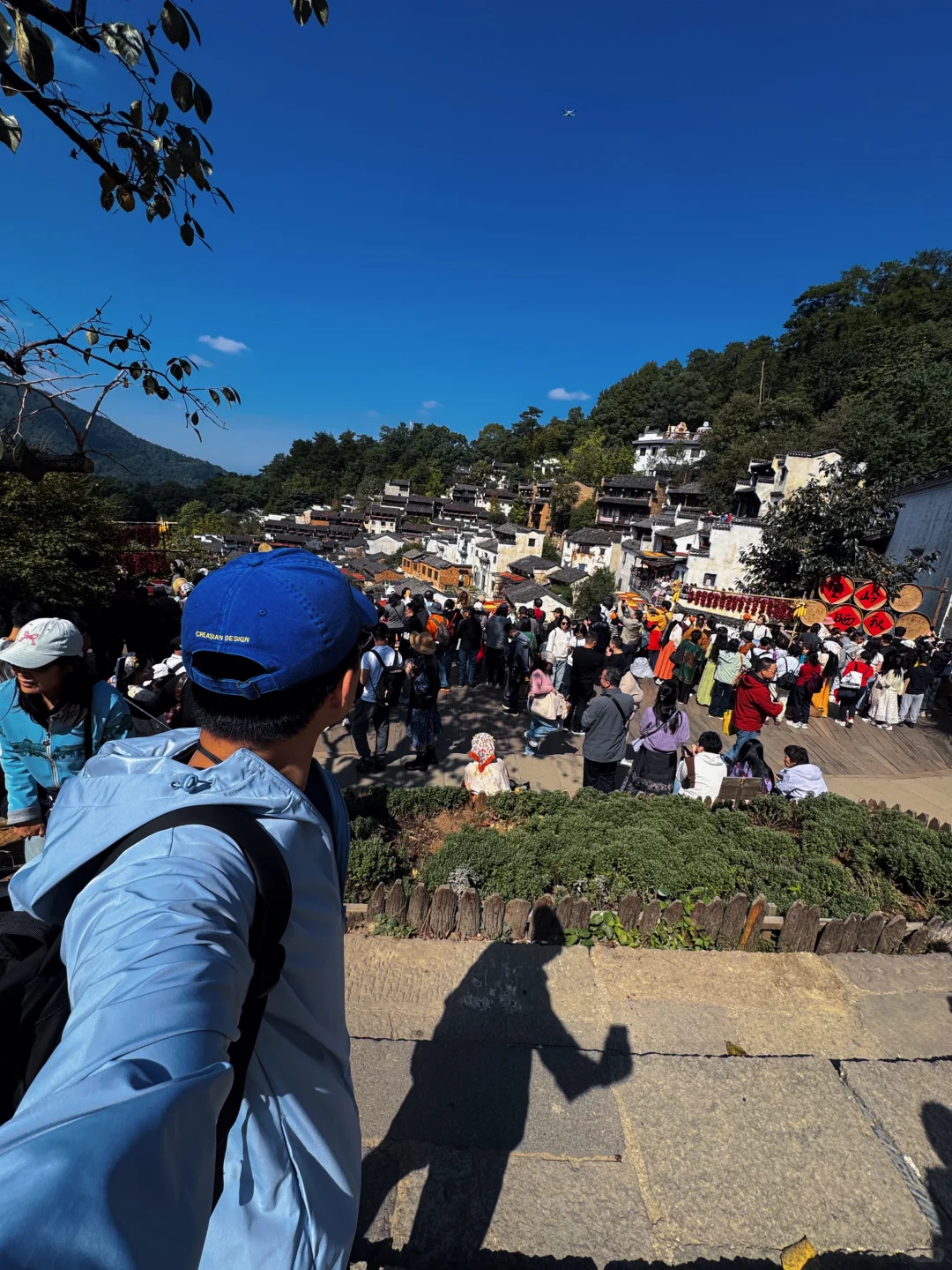 自驾冲篁岭太香了！露营看星空绝了