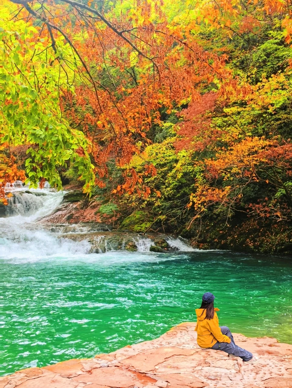西安周边|不愧陕南小九寨❗低估赏秋天花板