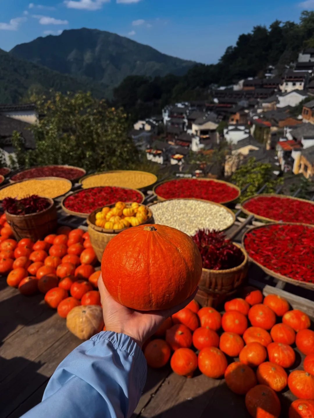 自驾冲篁岭太香了！露营看星空绝了