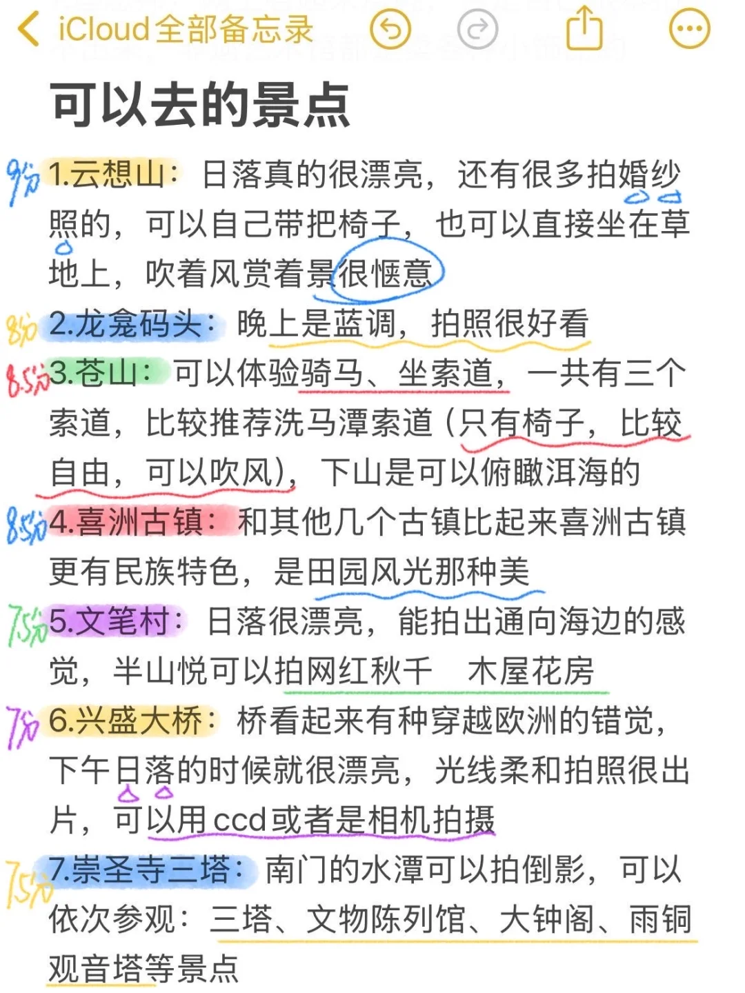 去大理一定避雷｜J人手写大理旅游攻略