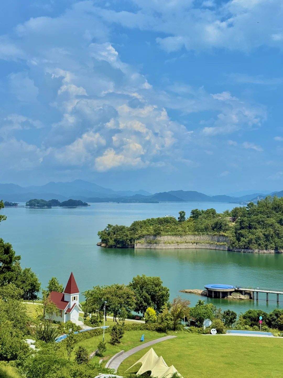 真的不在瑞士🇨🇭！在杭州千岛湖！！！！！