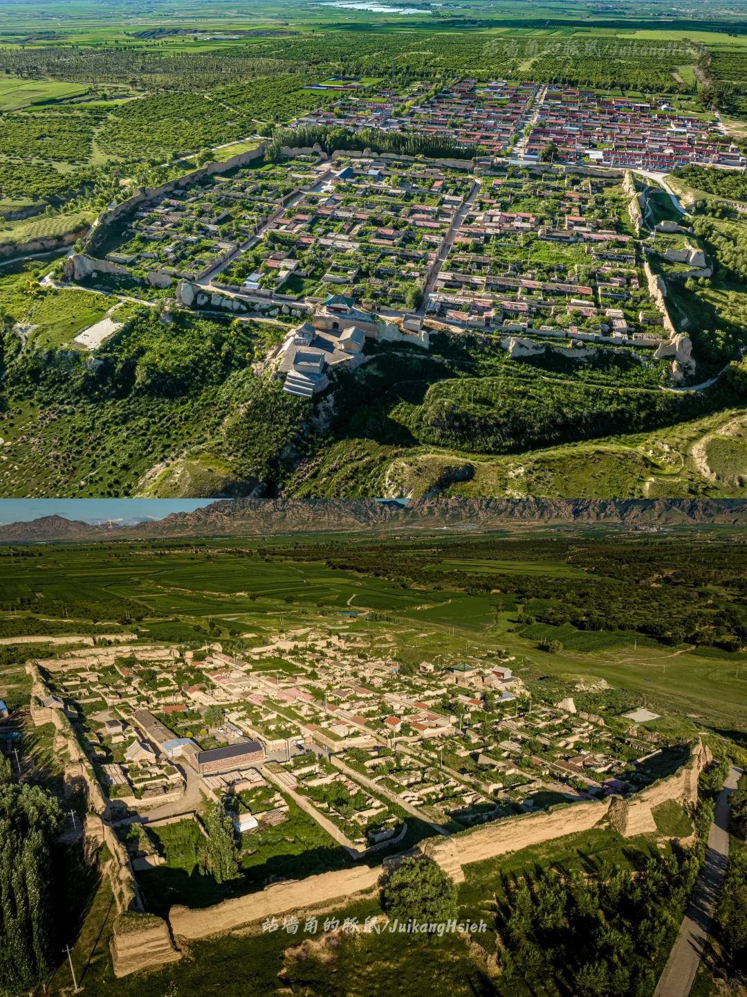 张家口阳原｜开阳堡，古城南门通向千年