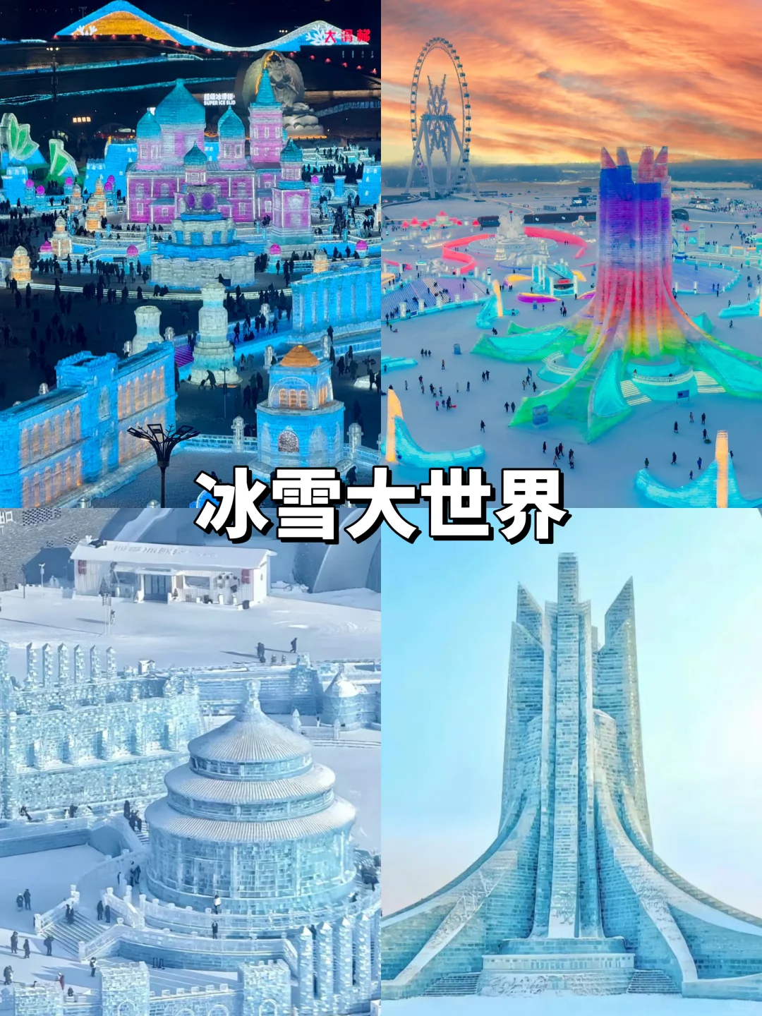 人均1000💰哈尔滨3天2夜!吃住行旅游攻略!