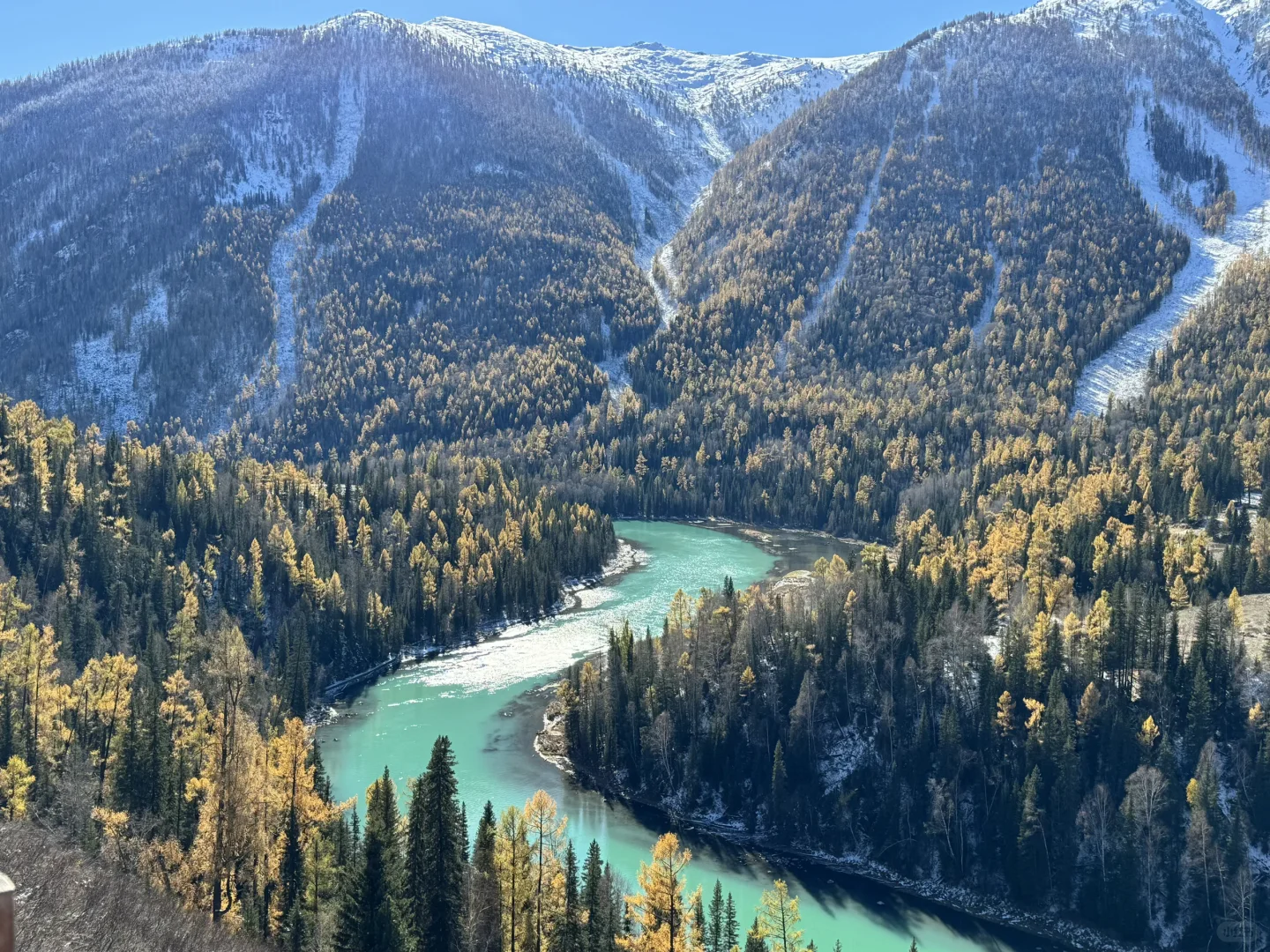 10.6中秋节豪赌喀纳斯成功！