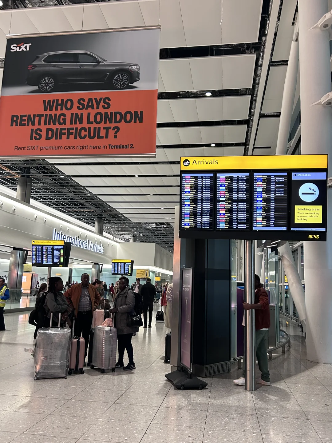 国庆的第一批游客已经到达英国