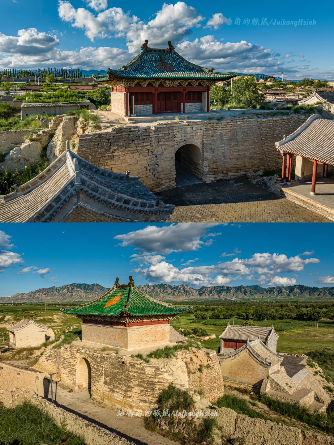 张家口阳原｜开阳堡，古城南门通向千年