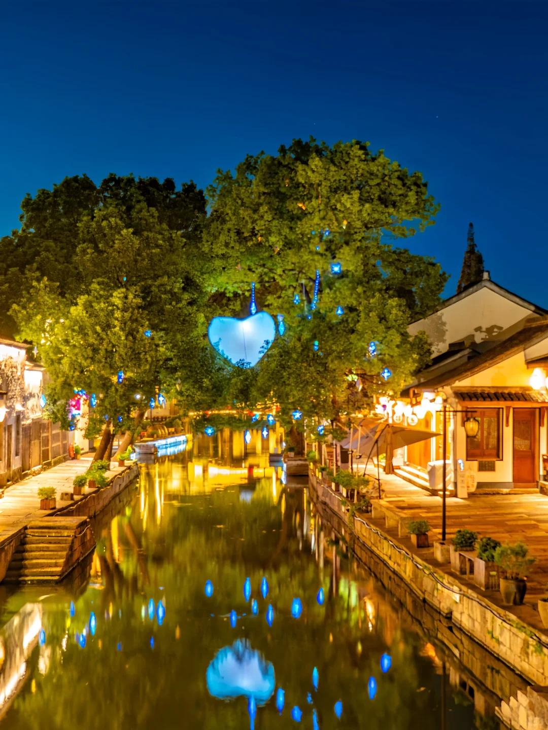 刚从绍兴夜游回😭中秋拍照机位，看完再去～