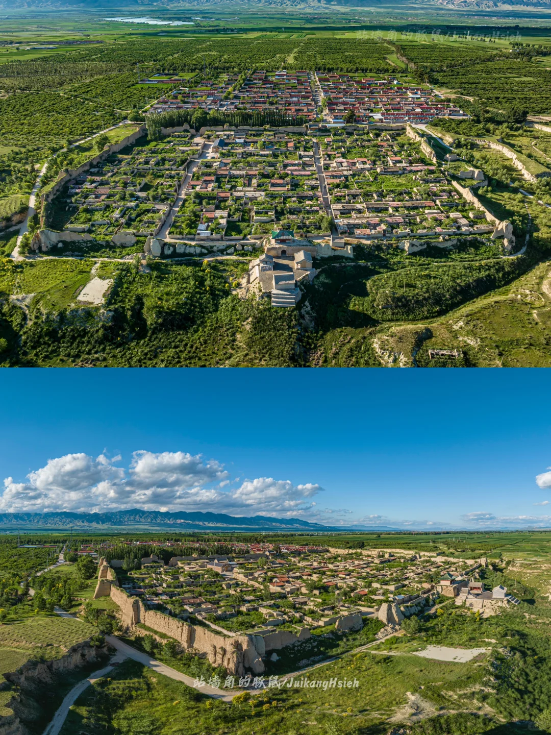 张家口阳原｜开阳堡，古城南门通向千年