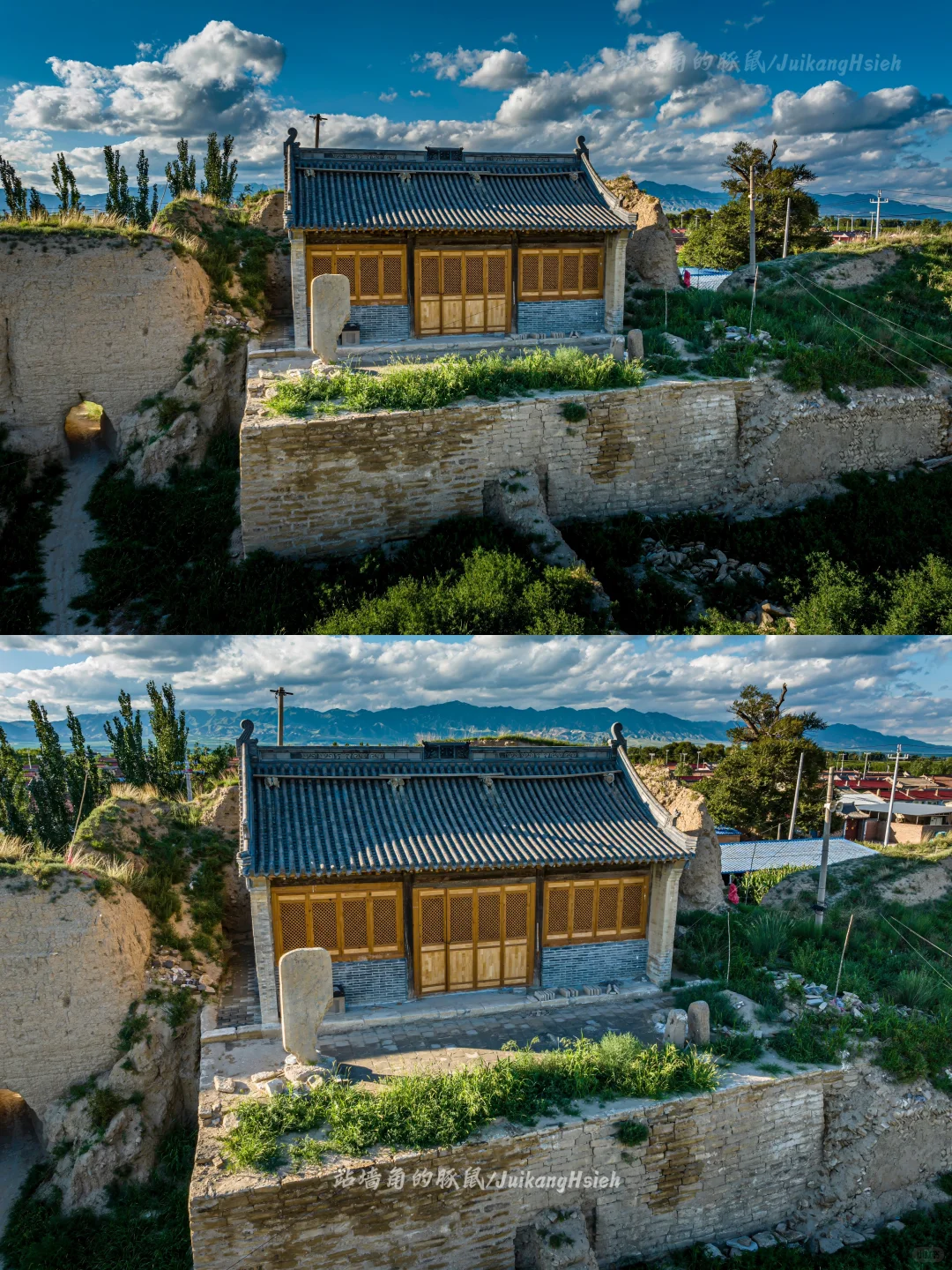 张家口阳原｜开阳堡，古城南门通向千年