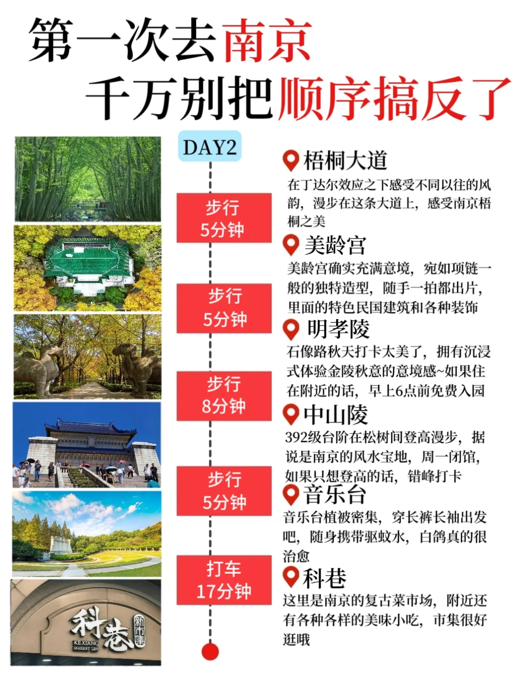 3天2晚|超全南京旅游攻略❗️