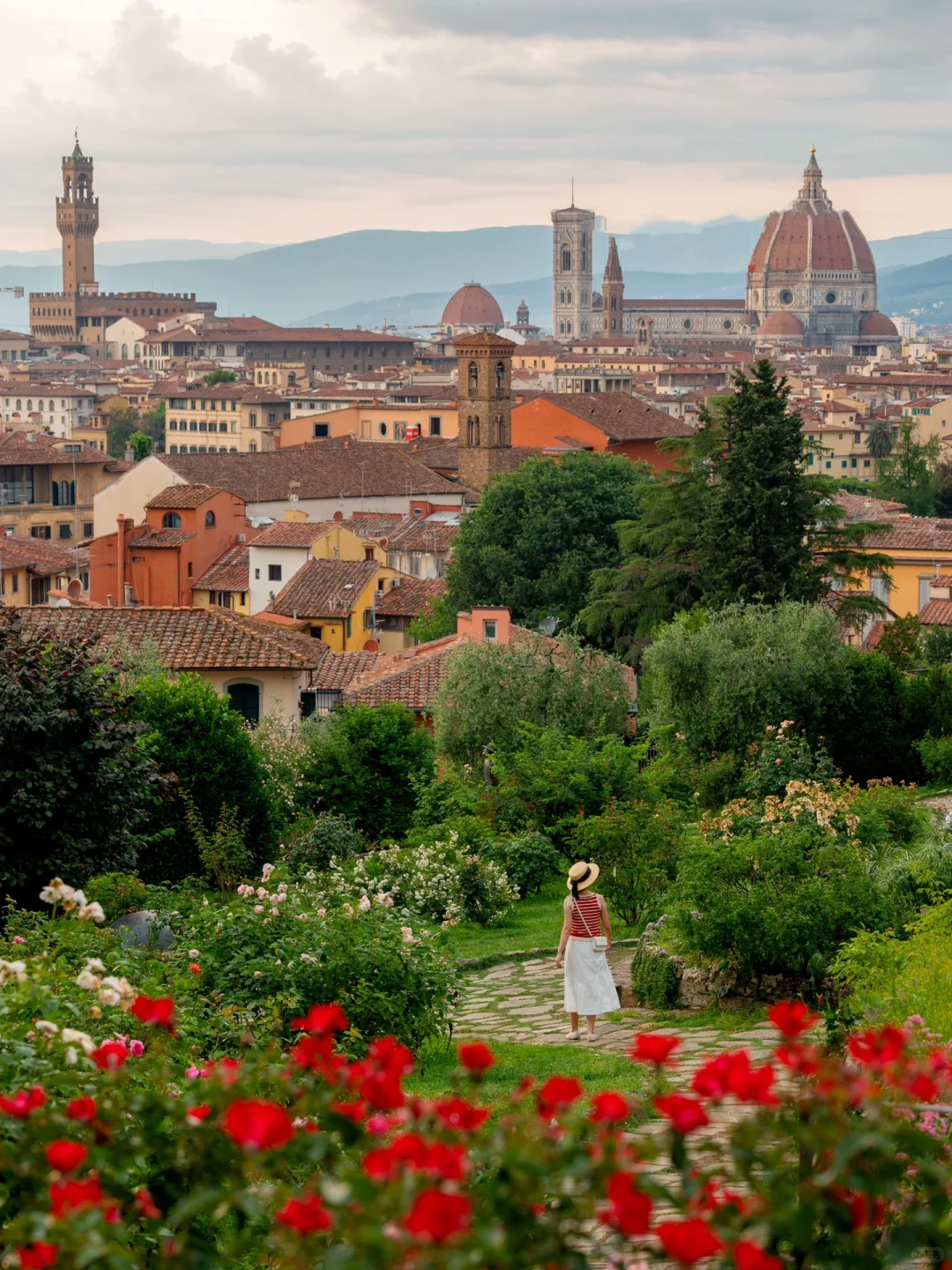 佛罗伦萨|漫步在中世纪街头等一场城市日落