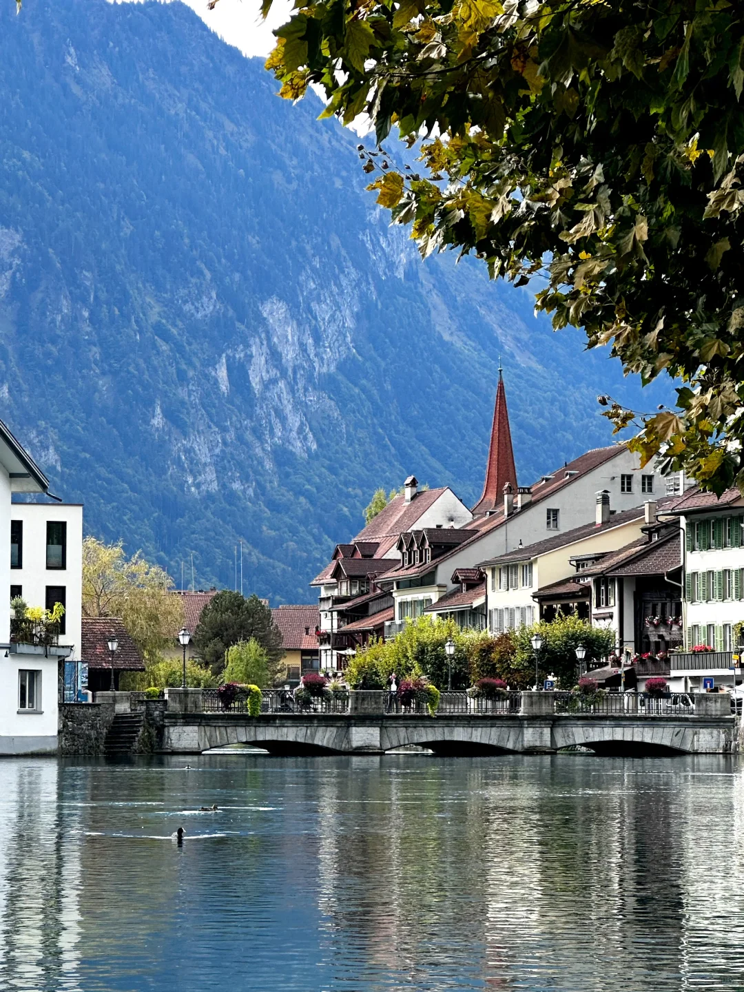 瑞士🇨🇭童话小镇的超美机位