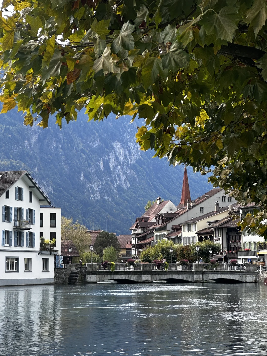 瑞士🇨🇭童话小镇的超美机位