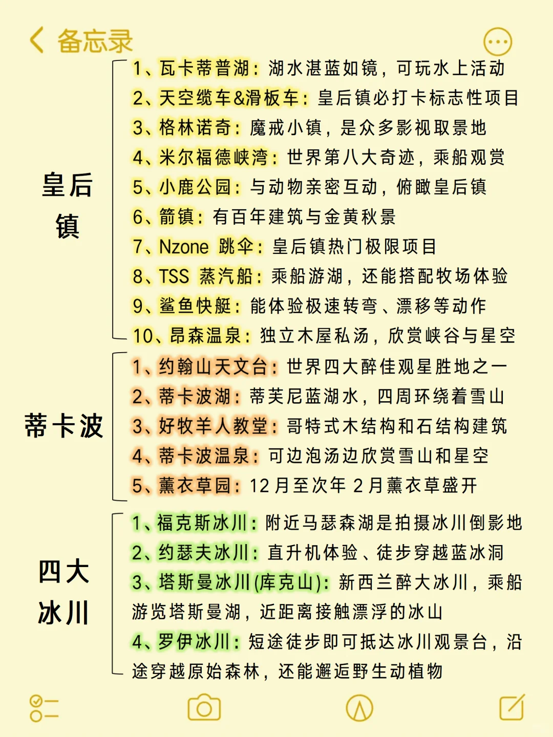 （10-12月）勇闯新西兰赏春😎南北岛速通攻略
