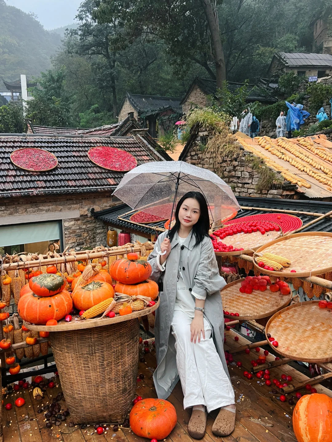 不用远赴婺源，也能get同款晒秋了🍂