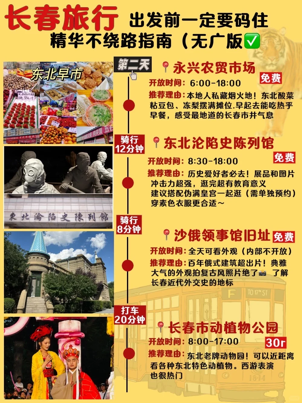 不做攻略🟰别来长春‼️超详（地图✅路线✅）