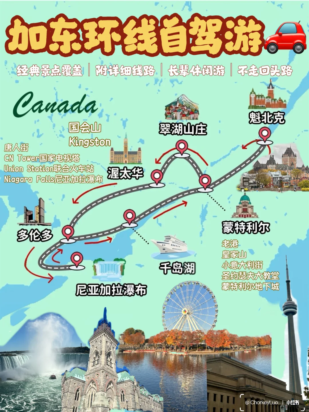 🇨🇦加东|环线自驾游🚗附详细路线攻略-上