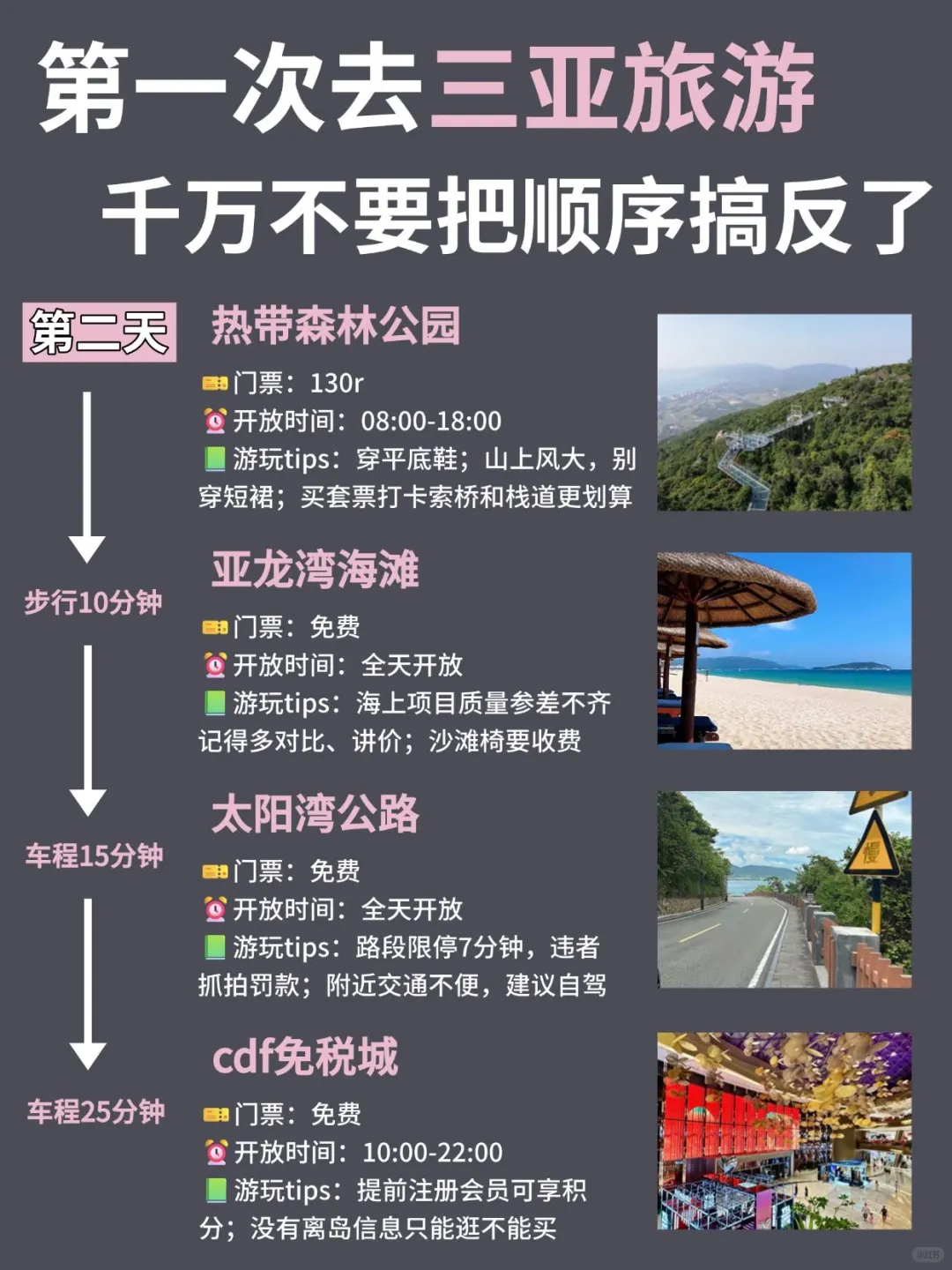 【 三亚 】3天2晚旅游攻略‼️轻松拿捏