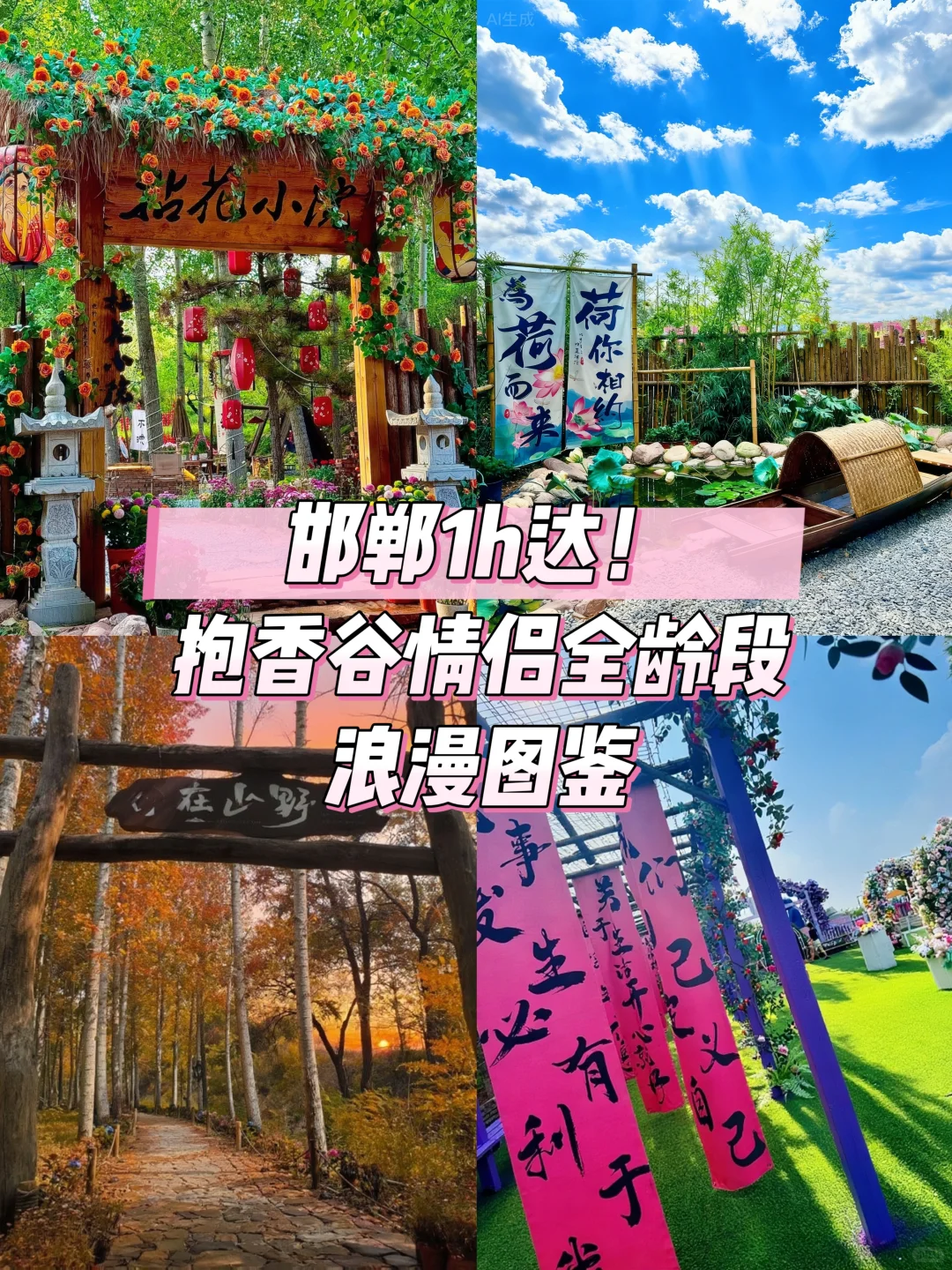 📍邢台童话谷！牵手到白头的恋爱圣地在这