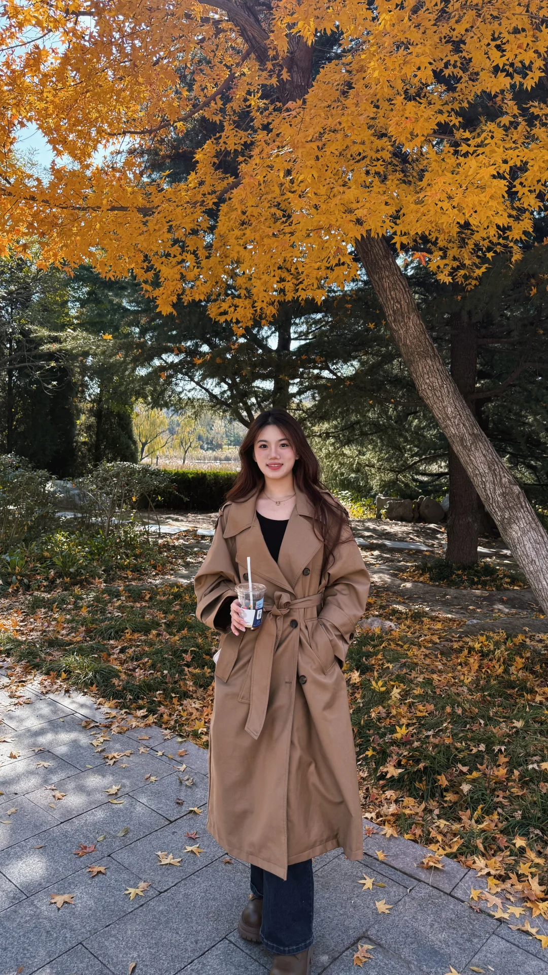 抓住枫叶🍁的尾巴|潍坊浞河公园