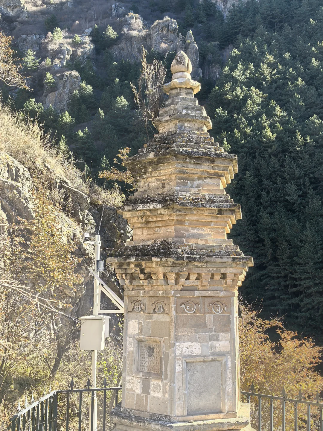 小五台山金河景区塔林