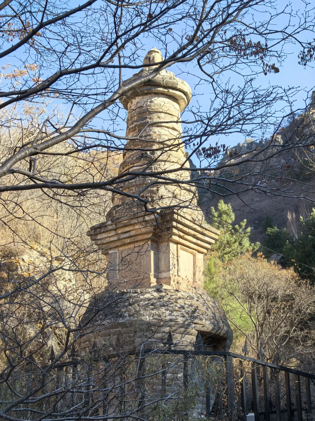 小五台山金河景区塔林