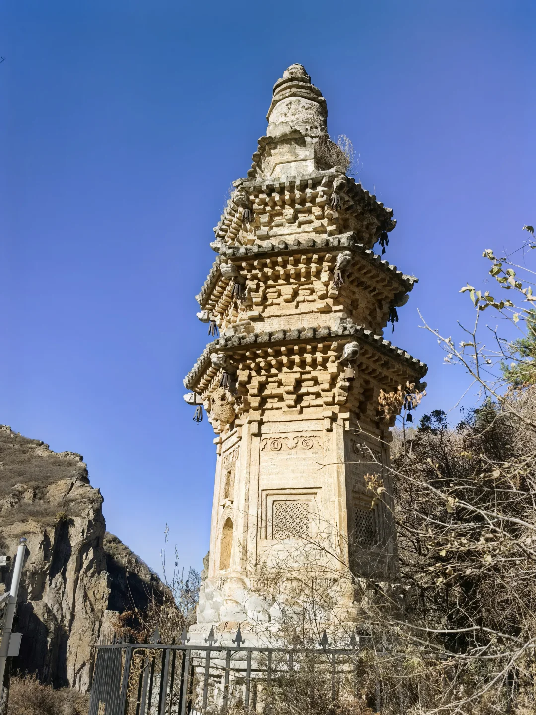 小五台山金河景区塔林