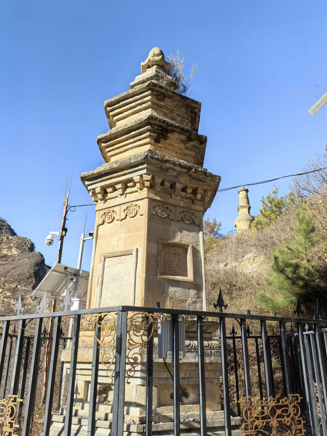 小五台山金河景区塔林