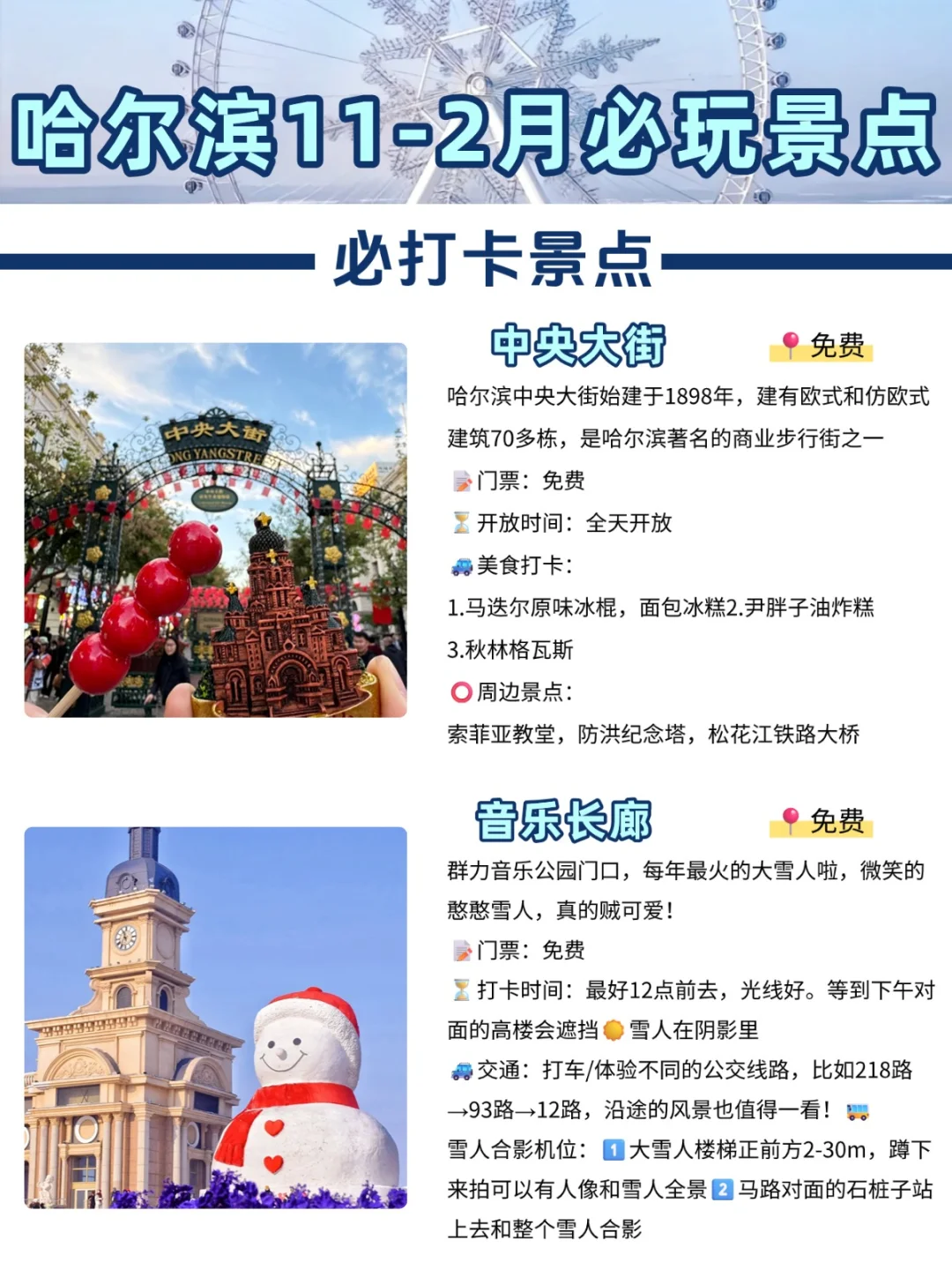 去了哈尔滨6次😭熬夜整理的必打卡景点