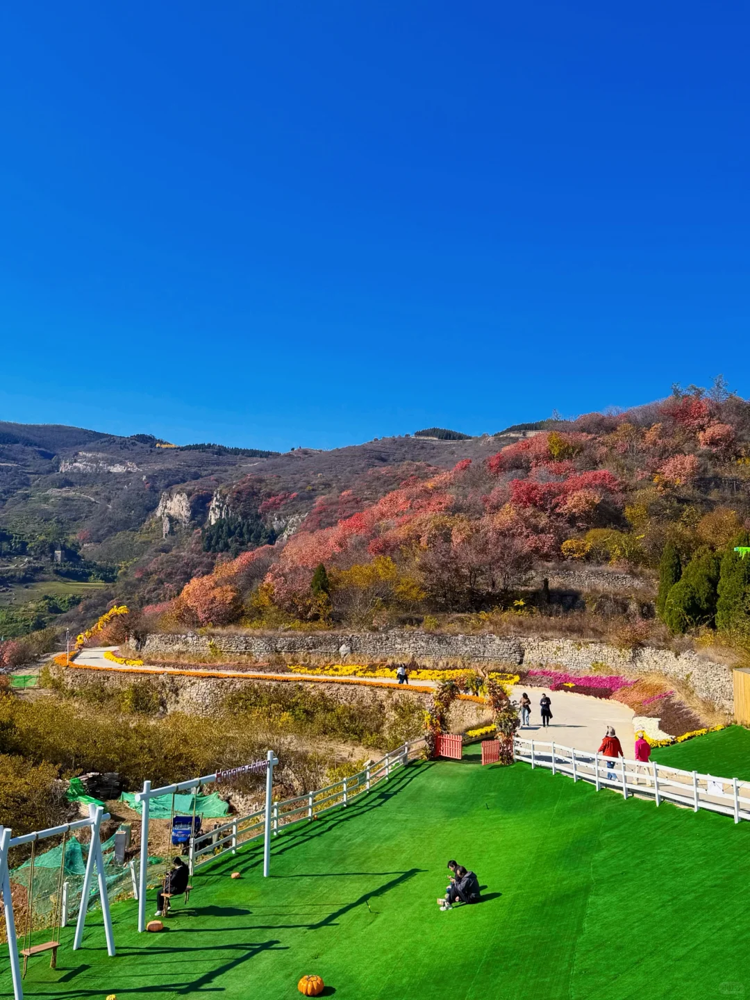 看这里❗花一天时间玩遍红叶柿岩所有景点😏