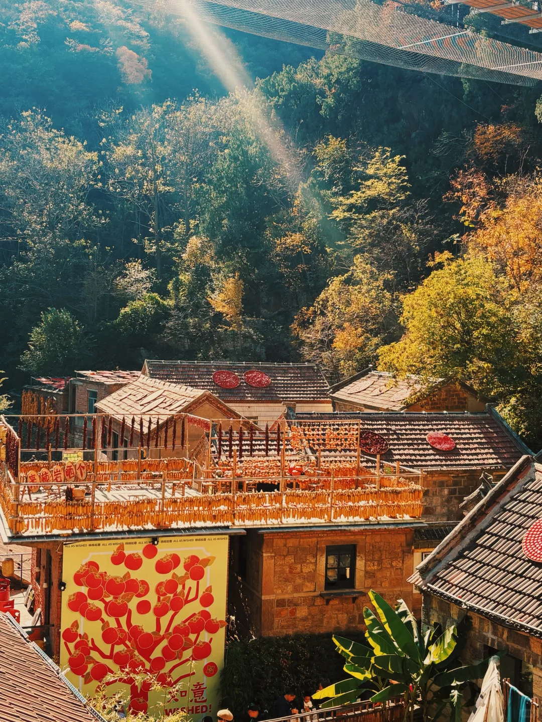 看这里❗花一天时间玩遍红叶柿岩所有景点😏
