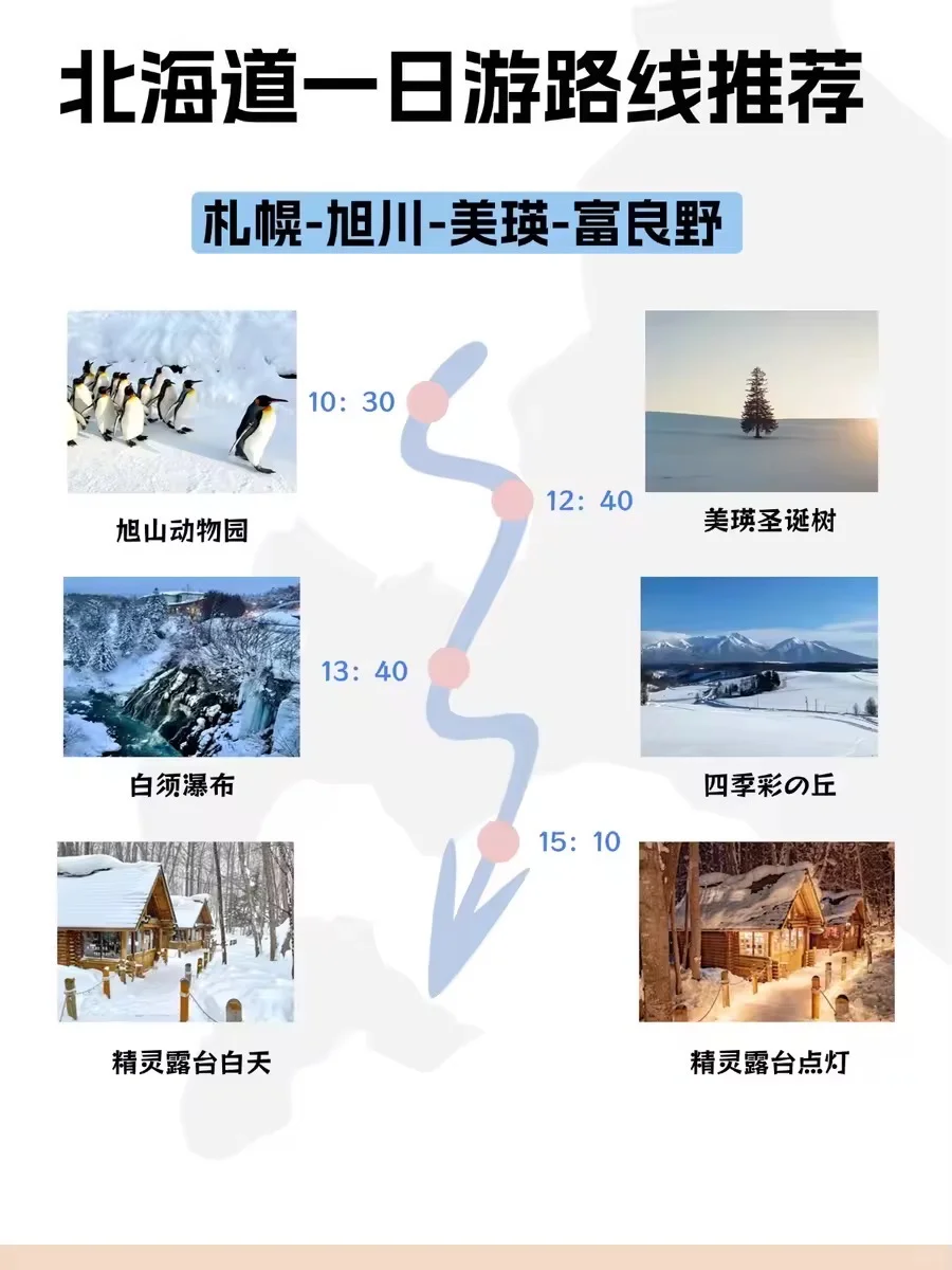 第一次来北海道怎么玩⁉️超全攻略直接直接抄