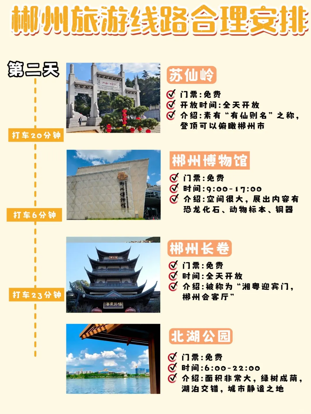 郴州3天2晚保姆级旅游攻略✨